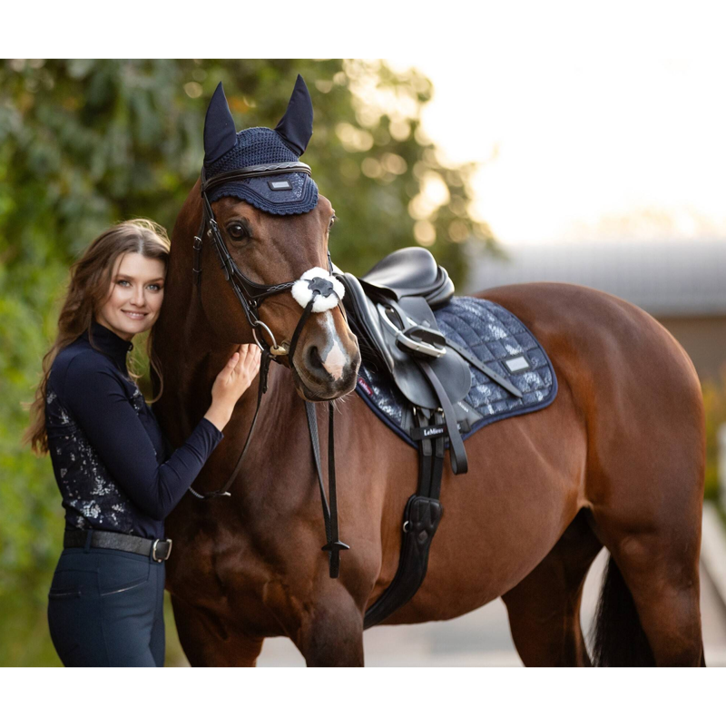 LeMieux Adour EuroJump Square - Navy-2